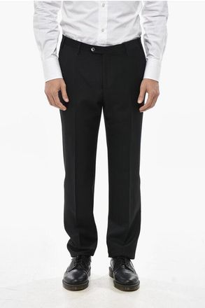 Corneliani CODE 4-Pocketed Virgin Wool Pants with Belt Loops size 52