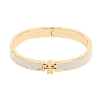Tory Burch Tory Burch, Bracelets, female, Yellow, Size: M Medium Icon Enamel Bracelet