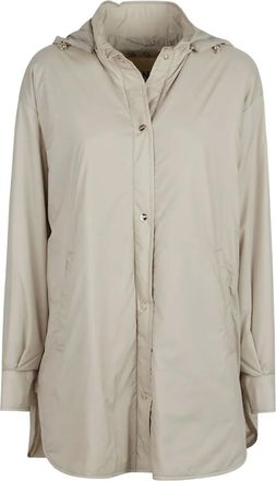 Herno Jack met capuchon en knoopsluiting - Grijs