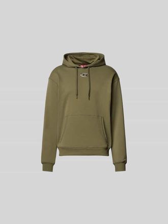 Diesel Hoodie mit Kapuze in Khaki, Gr&ouml;&szlig;e XL