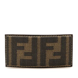 Fendi Pre-owned Fendi Zucca Canvas Barrette Hair Clip Ladies 0SX8K7LQ1U71FWI9