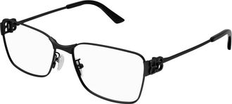 Balenciaga Everyday Eyeglasses - unisex - Brillen - Zwart - 58 MM - Accessoires