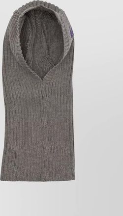 Needles wool balaclava
