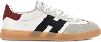 Hogan Logo-appliqu&eacute; Leather Sneakers