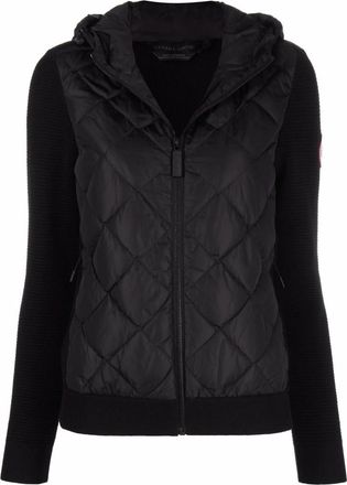 Canada Goose Hybridge Padded Knitted Hoodie