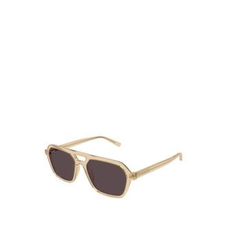Saint Laurent SL 905 Sunglasses - unisex - Saint Laurent - Sunglasses - Beige - 55 MM - Accessories