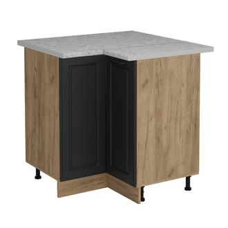 Vicco Armario De Esquina R-line, Antracita Casa De Campo, 75.6 Cm Et M&aacute;rmol