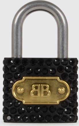 Balenciaga Portachiavi Padlock Balenciaga in metallo con strass incastonati