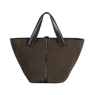 Alexander Smith Lauren Tote Bag - Dames - Tassen - Groen - Maat: ONE Size Nylon