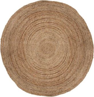 Scalpers Alfombra de Yute Vegetal, color BEIGE de 120 cm - HOME
