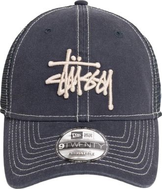 St&uuml;ssy 9Twenty Washed Basic Trucker Navy 1311164-NAVY