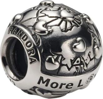 Pandora Club Charm 2018 More Love - Dames - Armbanden - Grijs - ONE Size - Accessoires