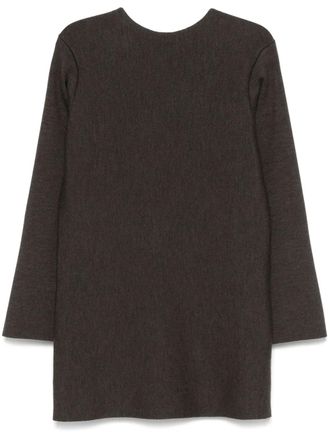 Khaite Elle mini-jurk - Bruin