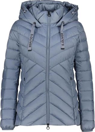 s.Oliver Licht Gewatteerd Jack - Dames - Jassen - Blauw - Maat: M