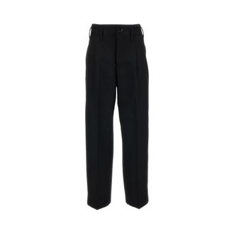 Ami Straight Trousers - female - Ami Paris - Straight Trousers - Black - 2XS - Trousers