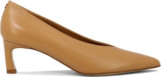 Halmanera Leren Vale Pumps - Dames - Pumps - Beige - 40 EU - Leer - Schoenen