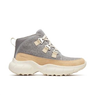 Merrell Womens Clover Mid Wool Waterproof Winter Boots In Latte