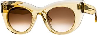 Thierry Lasry Climaxxxy 656 Womens Sunglasses Yellow Size 46