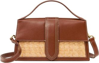 J.McLaughlin J. McLaughlin Fannie Leather-Trim Handbag