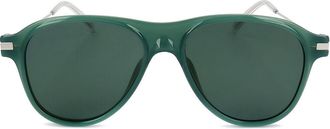 Linda Farrow DRIES VAN NOTEN DVN30 C4 Mens Sunglasses Green Size 51