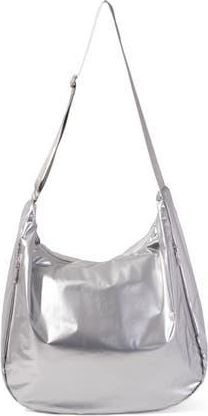 Baggallini Swift Hobo Crossbody in Silver Metallic at Nordstrom