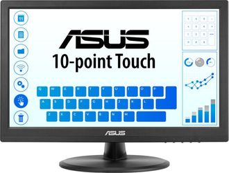 No Brand ASUS Touch VT169HE Monitor PC 39,6 cm (15.6) 1920 x 1080 Pixel Full HD LED Touch screen Da tavolo Nero
