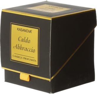 KASANOVA Candela profumata bubble glass con portacandela in vetro