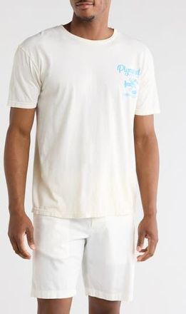 Goodie Two Sleeves Plymouth Lobster Club Graphic T-Shirt in Whisper White at Nordstrom Rack, Size Xx-Large
