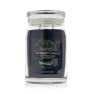 Yankee Candle Company Vela Perfumada Yankee Candle Lakefront Lodge Transl&uacute;cida