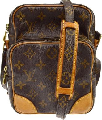 Louis Vuitton Amazone Monogram Canvas Brown Canvas Handbag (Pre-Owned)