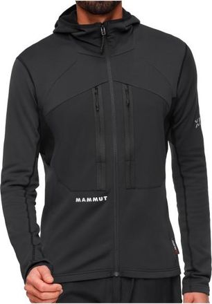 Mammut Eiger Nordwand Advanced Midlayer Hooded Jacket Fleecejacke für Herren | schwarz