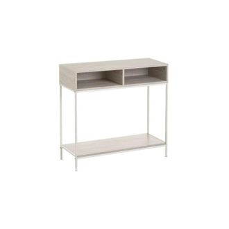 Unimasa Consola urban blanca de 80 cm
