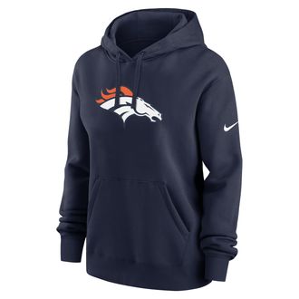 Nike Denver Broncos Club Nike Womens NFL Pullover Hoodie in Blue | 00Z541S8W-LT3