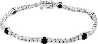 Suzy Levian Suzy Levian Silver Cz Stackable Bracelet