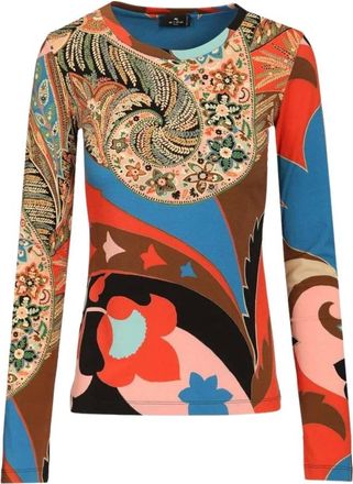Etro Donna, Top, Multicolore, L, new