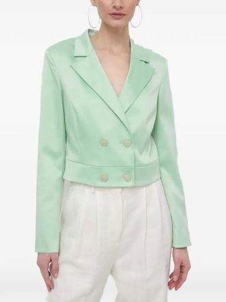 Guess Co double-breasted jacket - Green