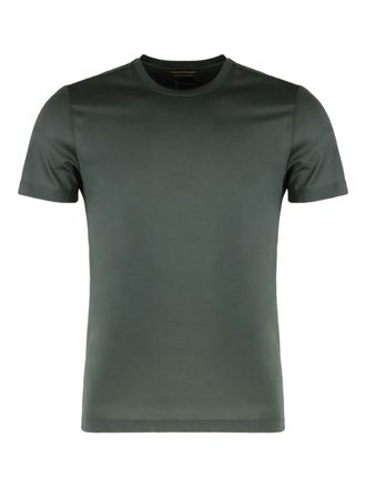 Moorer T-shirt met ronde hals - Groen