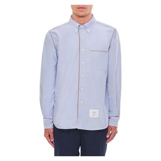 Thom Browne Uomo, Magliette, Blu, XL, new