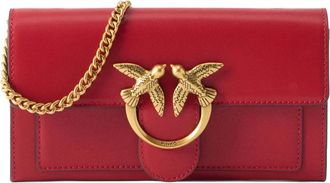 Pinko Love One Wallet C - - Bags - Donna - Rosso - ONE SIZE