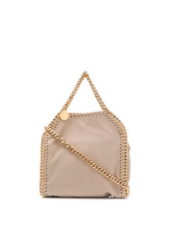 Stella McCartney Beige Falabella Tiny Tote Bag