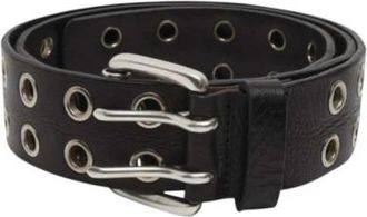 Won Hundred Greenville Belt - Dames - Riemen - Zwart - 85 CM - Leer - Accessoires