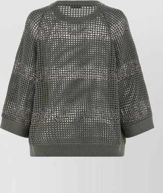 Brunello Cucinelli striped cotton jumper