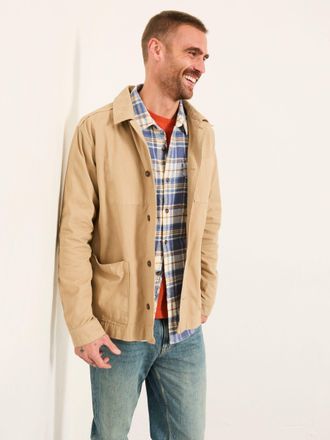 Fat Face FatFace Natural Canvas Worker Jacket