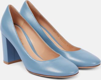 Gianvito Rossi 85 leather pumps