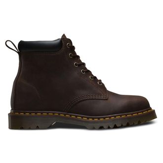 Dr. Martens 939 Ben 6 Eyelet Leather Unisex Boots - Brown - Size:UK 9.5