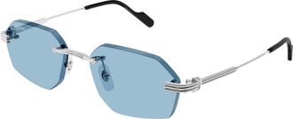 Cartier unisex, Accessoires, Grijs, Maat: 54 MM