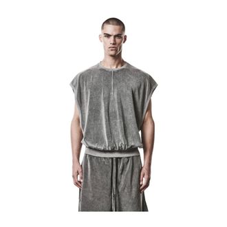 Thom Krom Heren, Tops, Grijs, Maat: XL