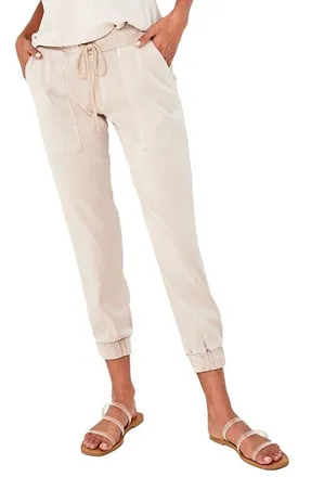 Bella Dahl Pocket Joggers in Soft Tan at Nordstrom, Size Small
