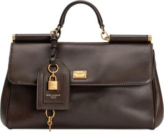 Dolce & Gabbana Sicily Soft Leather Handbag
