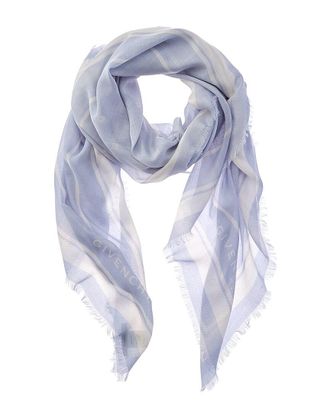 Givenchy 4G Cashmere & Silk-Blend Scarf